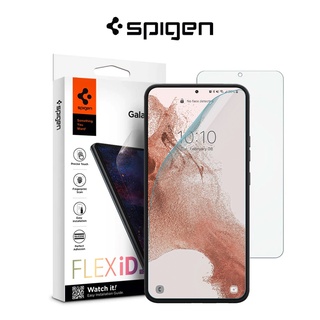 Spigen Galaxy S22 FlexiD ฟิล์มกันรอยหน้าจอ ด้านหน้า ยืดหยุ่น ป้องกันรอยขีดข่วน (1 แพ็ค)