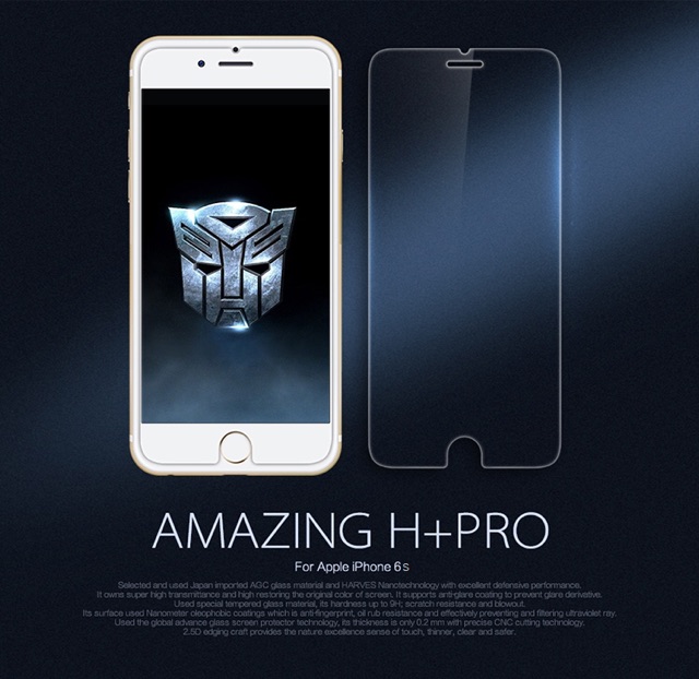 ภาพหน้าปกสินค้าNillkin ฟิล์มกระจกนิรภัย iPhone 6 / 6s รุ่น Amazing H+ PRO 9H 0.2mm. จากร้าน icansellshop บน Shopee