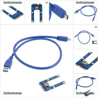 [fashionmango] ตัวแปลง mini PCIE เป็น USB 3.0 USB3.0 เป็น mini pci e PCIE express card