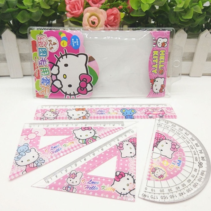 น่ารัก-sanrio-hello-kitty-ชุดไม้บรรทัด-15-ซม-ไม้บรรทัดตรง-hello-kitty-การ์ตูนน่ารัก-ไม้บรรทัด-hello-kitty-15-ซม-ของขวัญเครื่องเขียน