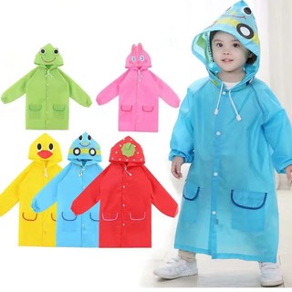 ภาพหน้าปกสินค้าเสื้อกันฝนเด็ก เนื้อผ้าหนา     (เหมาะสำหรับ 90-130cm.) ซึ่งคุณอาจชอบสินค้านี้