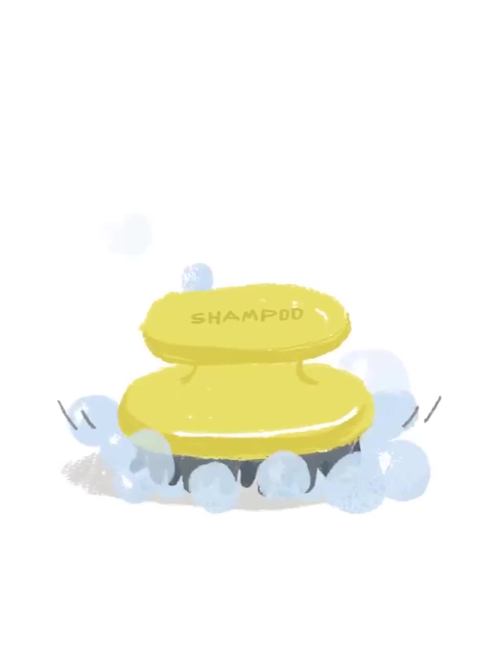 หวีนวดสระผมซิลิโคนมือถือ-หวีนวดศรีษะ-silicone-massage-comb-shampoo-comb-handheld