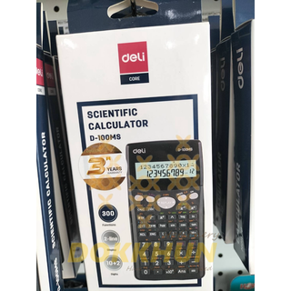 Deli Scientific Calculator เครื่องคิดเลขวิทยาศาสตร์ รุ่น D-100MS