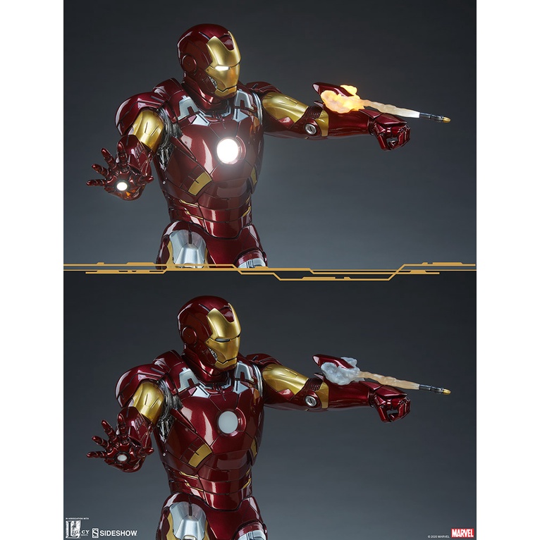 sideshow-maquette-iron-man-mark-vii-7-1-4-collectible-statue-quater-scale-the-avengers-โมเดล-ฟิกเกอร์-งานปั้น