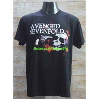 เสื้อวง AVENGED SEVENFOLD เสื้อวงดนตรีร็อค เดธเมทัล เสื้อวินเทจ อะเว็นจด์เซเวนโฟลด์ A7X A7X668