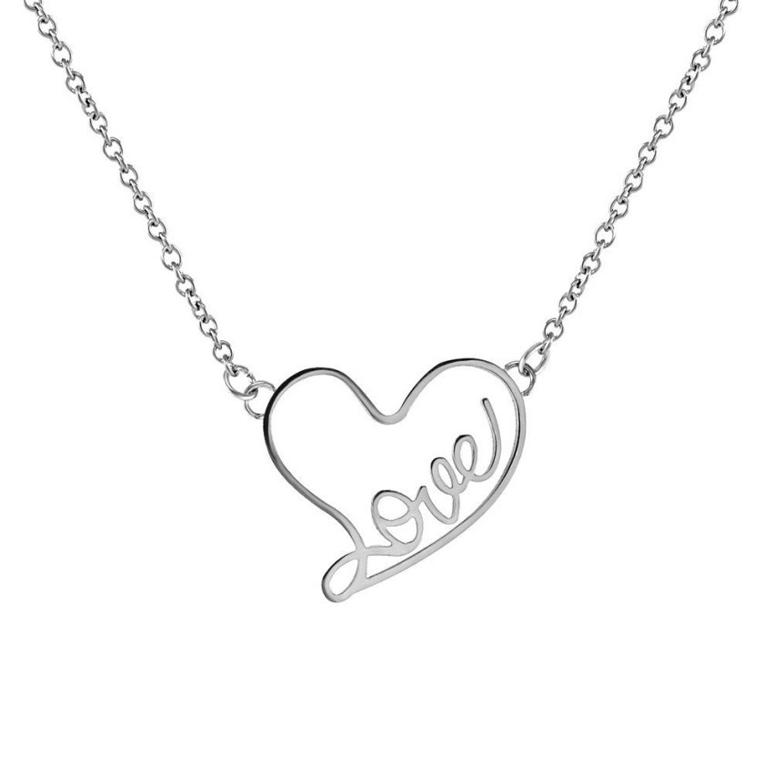 555jewelry-จี้-พร้อมสร้อย-สแตนเลสสตีล-จี้-ผู้หญิง-ดีไซน์น่ารักฉลุคำว่า-love-เป็นรูปหัวใจ-สี-สตีล