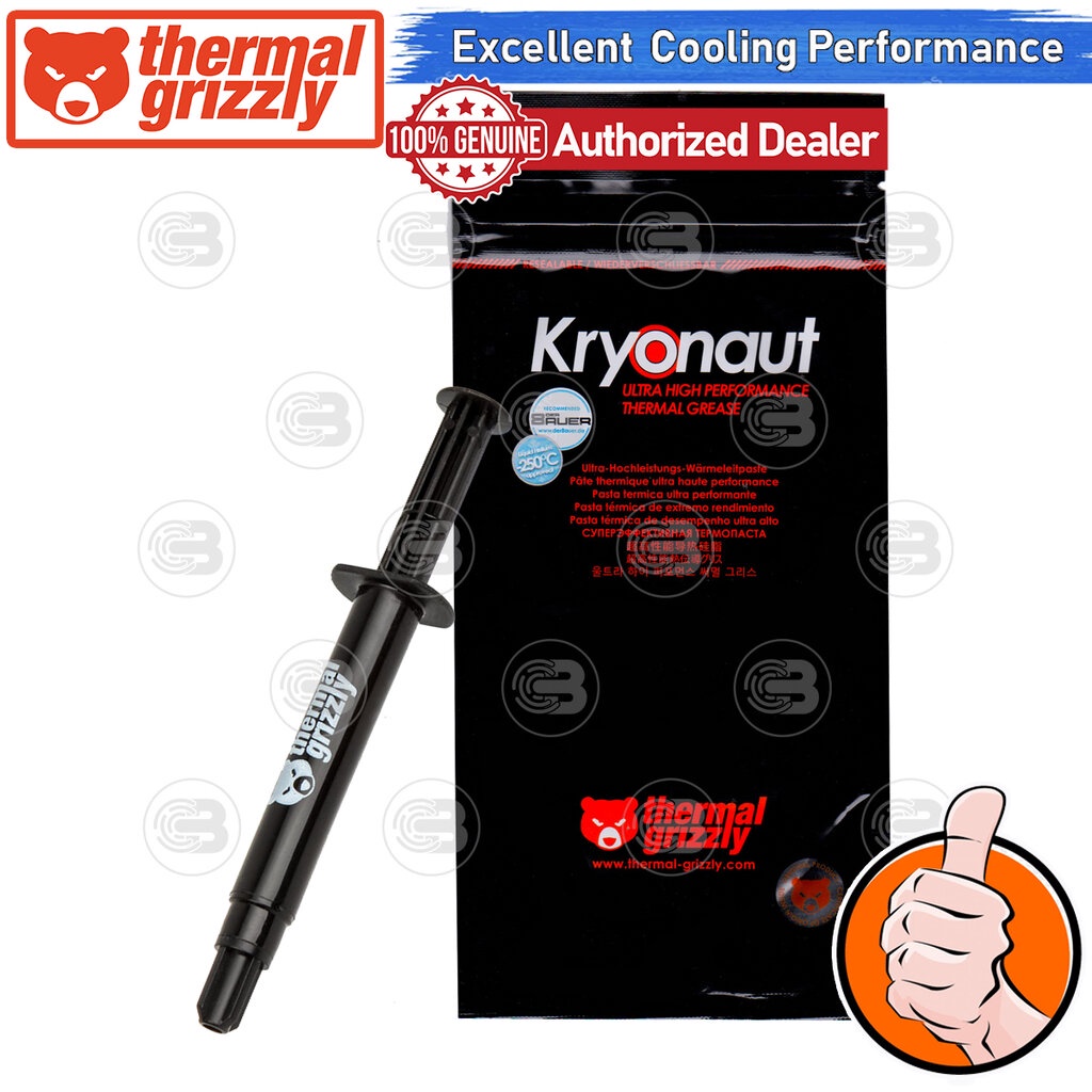 ภาพหน้าปกสินค้าThermal Grizzly Kryonaut 5.55g.Thermal compound จากร้าน coolblasterthai บน Shopee