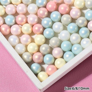 กิ๊บติดผมประดับลูกปัดไข่มุกเทียมสีแฮนด์เมดสําหรับตกแต่งผม 10 ชิ้น
