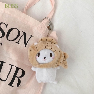 Bliss พวงกุญแจ จี้ตุ๊กตาแมว น่ารัก สไตล์เกาหลี