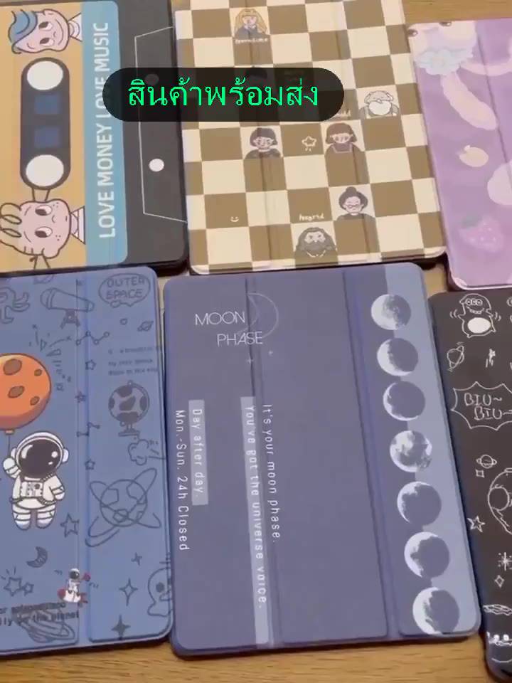 เคสซิริโคน-หลังใส-มีที่ใส่ปากกา-เคสสำหรับไอแพด-gen9-gen8-gen7-10-2-ไอแพด-air3-10-5-air4-air5-10-9-air1-air2-9-7-gen6