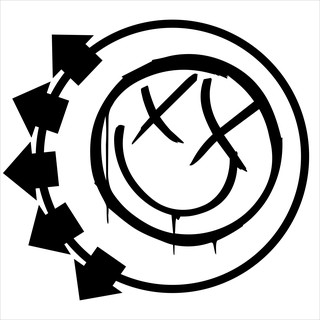 blink 182 สติกเกอร์ pvc กันน้ำ  ขนาด 8 x 8 cm ราคา 19 บาท