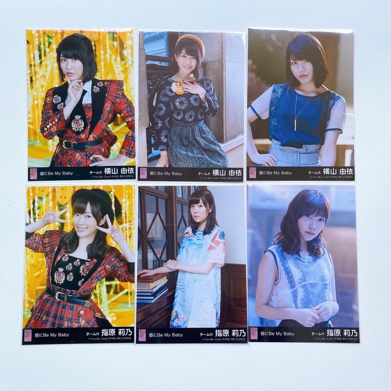 akb48-yokoyama-yui-sashihara-rino-comp-theater-type-single-kuchibiru-ni-be-my-baby-3รูป