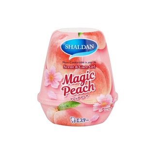 SHALDAN SCENT &amp; CARE GEL MAGIC PEACH 180g เจลหอมปรับอากาศ กลิ่นเมจิก พีช 180 กรัม