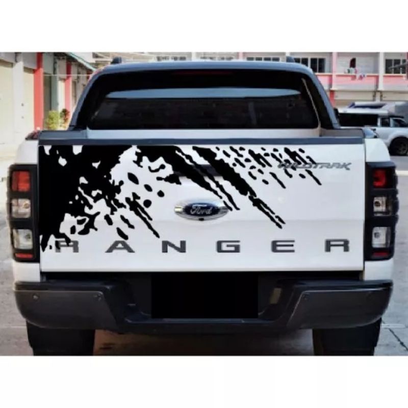 sticker-ford-ranger-สติ๊กเกอร์แต่งรถ-ford-ranger-สติ๊กเกอร์ลายสาดโคลนfordสติ๊กเกอร์รถกระบะford-ranger-ชุดนี้ติดได้รอบคัน