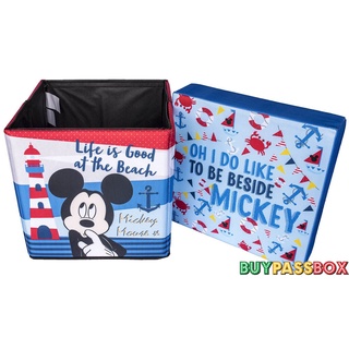 aera room เก้าอี้กล่องเก็บของ 2in1 สตูล Mickey Mouse FS01-A001