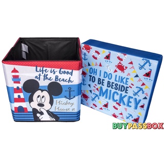 aera room เก้าอี้กล่องเก็บของ 2in1 สตูล Mickey Mouse FS01-A001