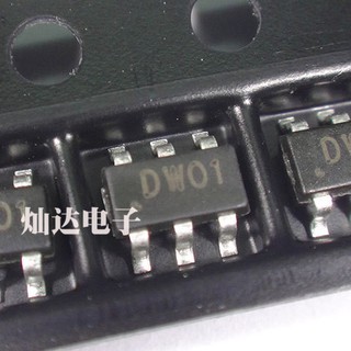 DW01 One Cell Lithium-ion/Polymer Battery Protection IC 5 ชิ้น