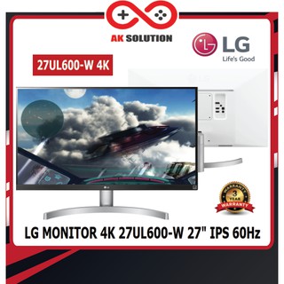 LG Monitor 27 27UP600-W (IPS,HDMI,DP) 60Hz