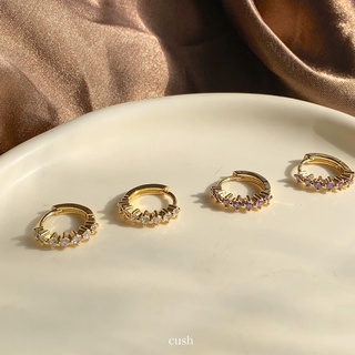 cush thorn mini hoop earrings