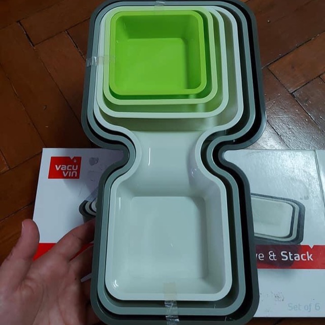 ชาม Vacu Vin Serve & Stack | Shopee Thailand