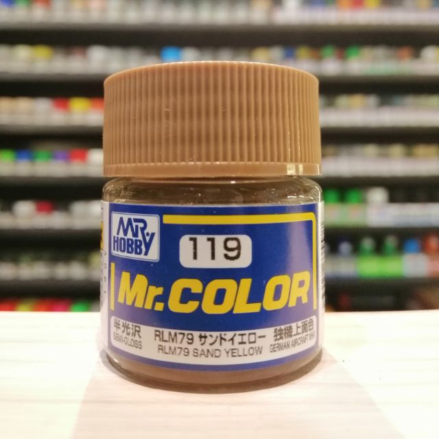 สี Mr.COLOR no.119 RLM79 SAND YELLOW | Shopee Thailand