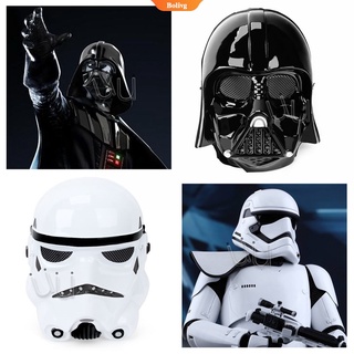 หน้ากากคอสเพลย์ Star Wars Darth Vader Mask Storm Soldier PVC สีขาว สําหรับปาร์ตี้ฮาโลวีน