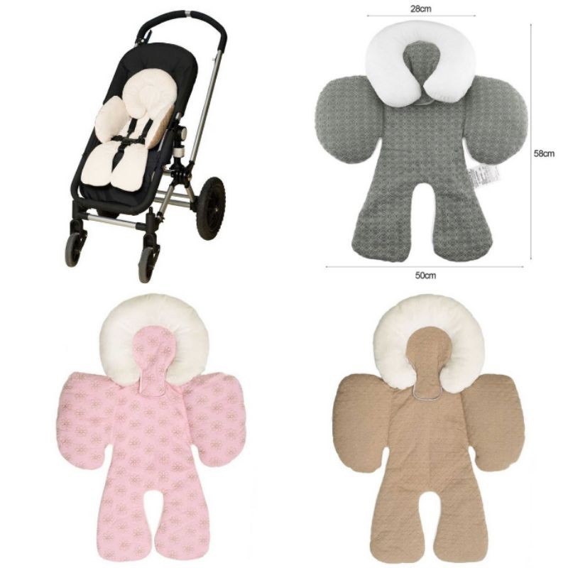 ราคาและรีวิวพร้อมส่ง  ราคา  เบาะรองนอนJJ COLE เบาะรองรถเข็น เบาะรองคาร์ซีทcarseat