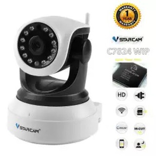 SALEup Vstarcam C7824WIP HD 1.3 Mp Wireless IP Camera Wifi กล้องวงจรปิดภายใน และ นอกบ้าน