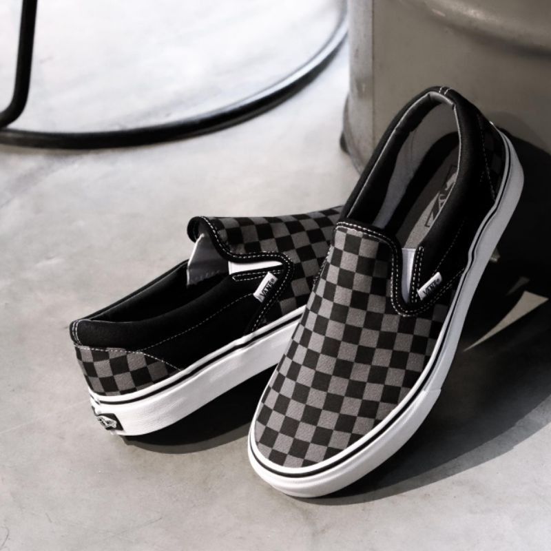 กระดานหมากรุกแบบไม่ลื่น-vans-pewter