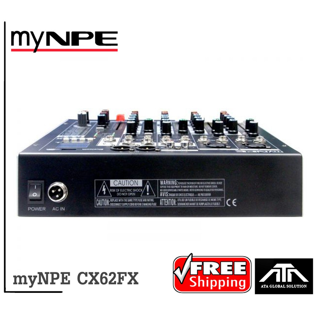 mixer-มิกเซอร์-อนาล็อก-cx62fx-ยี่ห้อ-mynpe-4mono-2st-dsp-effect