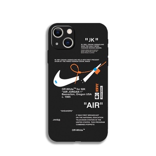 Fashion AJ Nike Case For iPhone 14 Pro Max 6s 7 8 Plus X Xr Xs 12 13 Mini 14 Pro Max se2 Casing 11 Pro MAX Soft Black Cover