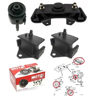 Doctor Car ชุดยางแท่นเครื่อง ยางแท่นเกียร์ มิตซูบิชิ ไทรทัน Mitsubishi Triton 2005-2014 4WD 2.5L เกียร์ธรรมดา
