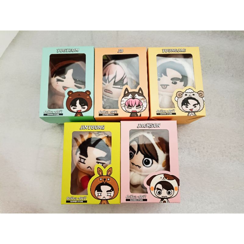 พร้อมส่ง-ชัคกี้-got7-ver4-แม็กเน็ต-แท้-gotoon-dool-ชัคกี้v3-js