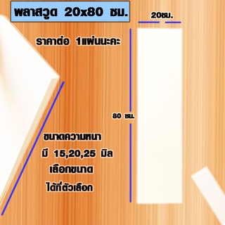 ภาพหน้าปกสินค้าแผ่นพลาสวูด ( 20x80 cm ความหนา 15,20,25 มิล ) พลาสวูด  PLASWOOD ไม้ แผ่นไม้ ไม้กันน้ำ ไม้กันเสียง ชั้นวางของ ที่เกี่ยวข้อง