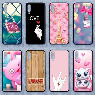 เคส Samsung A70 ลายอินเลิฟ ขอบนิ่มหลังแข็ง เคส ถือ เคส Caseเคส TPU ขอบนิ่มหลังแข็ง ไม่ขูดตัวเครื่อง ไม่กัดขอบช่วยปกป้องม