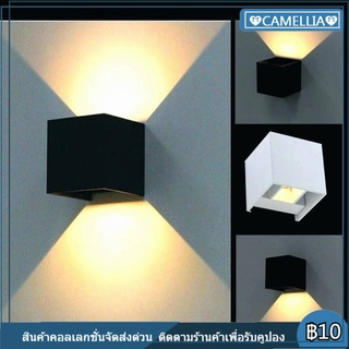 โคมไฟติดผนัง  LED สปอตไลท์ ดาวน์ไลท์โคม  สไตล์โมเดิร์น สำหรับติดผนังห้องนอน โคมไฟติดผนังกลางแจ้ง COB IP65