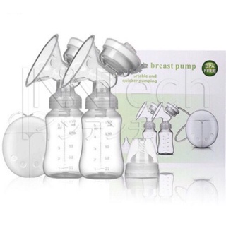 ภาพหน้าปกสินค้าElectric Breast Pump เครื่องปั้มนม เครื่องปั๊มนมคู่ไฟฟ้า Double ซึ่งคุณอาจชอบสินค้านี้