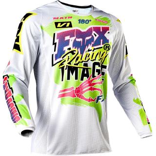 [พร้อมส่ง] เสื้อกีฬาแขนสั้น ลาย Pro Motocross Jersey Dirt Bike Riding Gear Moto DH Off Road Enduro Jersey MTB MX ATV สําหรับขี่จักรยาน