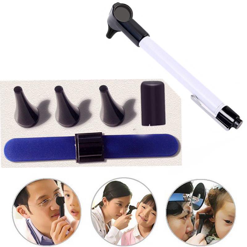 otoscope-ophthalmoscope-stomatoscop-ชุดเลนส์ขยายไฟฉาย-ดูแลหู