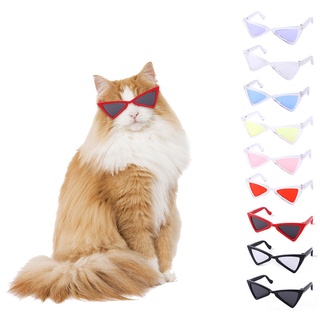 สินค้า แว่นตากันแดดแฟชั่น ป้องกันรังสียูวี 9 สี สําหรับสัตว์เลี้ยง สุนัข แมว