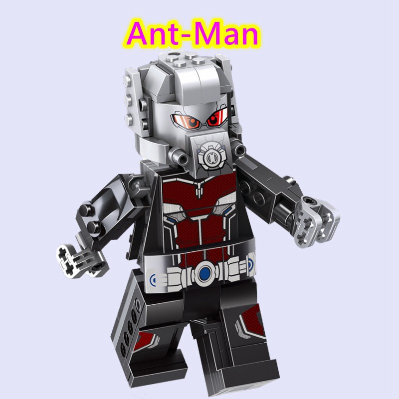 ของเล่นตัวต่อฟิกเกอร์-ant-man-hank-pym-marvel-thor-ขนาดเล็ก-สําหรับเด็ก