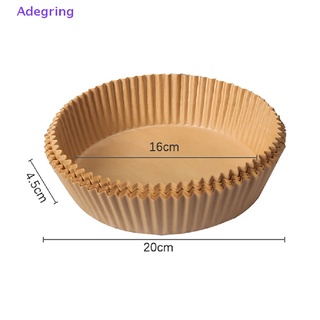 [Adegring] กระดาษรองหม้อทอดไร้น้ํามัน กันน้ํามัน ไม่ติดผิว แบบใช้แล้วทิ้ง 50 ชิ้น