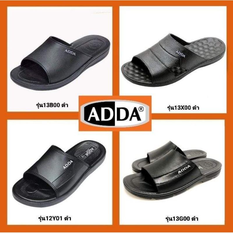ภาพหน้าปกสินค้ารองเท้าADDA รุ่น12Y01 /13X00/13B00/13G00 สีดำ