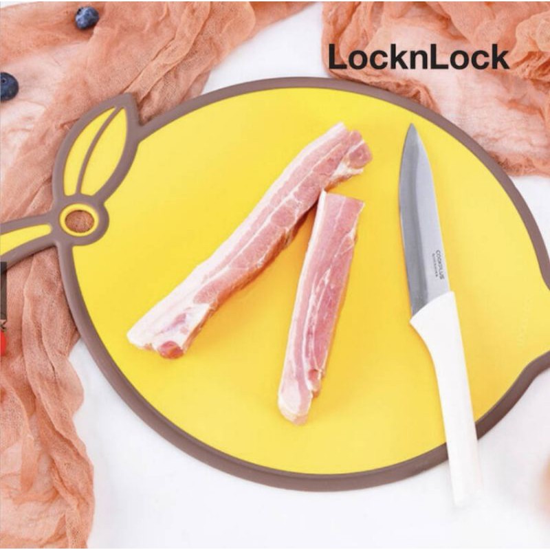locknlock-เขียง-anti-bacterial-รูปทรงเลม่อนสีสันสดใส