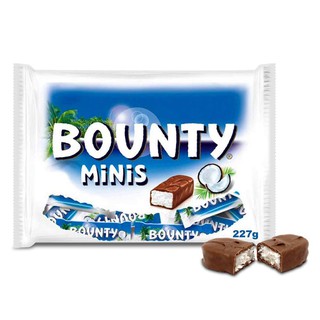 สินค้า chocolate Bounty MINIS coconut 333 G. Exp.21/04/24