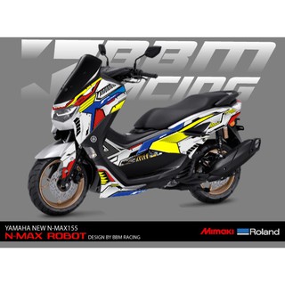 ชุดสติกเกอร์ YAMAHA NEW N-MAX ลาย ROBOT