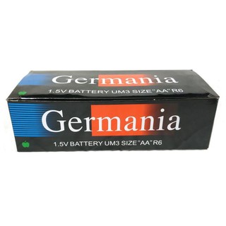 ภาพขนาดย่อของภาพหน้าปกสินค้าGermania AA 1กล่อง (60 ชิ้น) ถ่านก้อน แบต ถ่านทดลองสินค้า สำหรับอุปกรณ์อิเล็คทรอนิกส์ กล้องถ่ายรูปดิจิตอล จากร้าน hataikarn.tools บน Shopee ภาพที่ 3