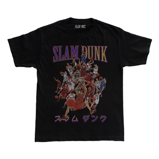 เสื้อยืด แบบหนา พิมพ์ลายอนิเมะ Slam Dunk Slamdunk Sakuragi แบบยืดหยุ่น สําหรับผู้หญิง