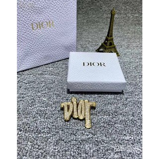 พร้อมส่ง Dior ของแท้เครื่องประดับดีออร์เดอร์เข็มกลัด เงินแท้พร้อมcharms ส่งเป็นของขวัญให้แฟนหรือเนื่องในโอกาสวันเกิด !