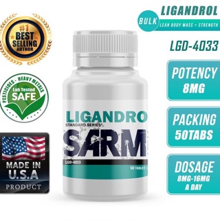สินค้า Sarms Combo Ligandrol LGD-4033 8mg 50 tabs